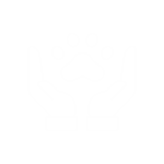 Sagoma bianca di due mani che stringono delicatamente l'impronta di una zampa, simbolo della cura e della protezione degli animali domestici, su uno sfondo grigio chiaro: perfetto per la Clinica Veterinaria Serenissima e per le iniziative a favore degli animali.